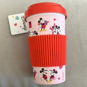 Disney Mickey and Minnie Valentine’s Day Travel Mug Tumbler